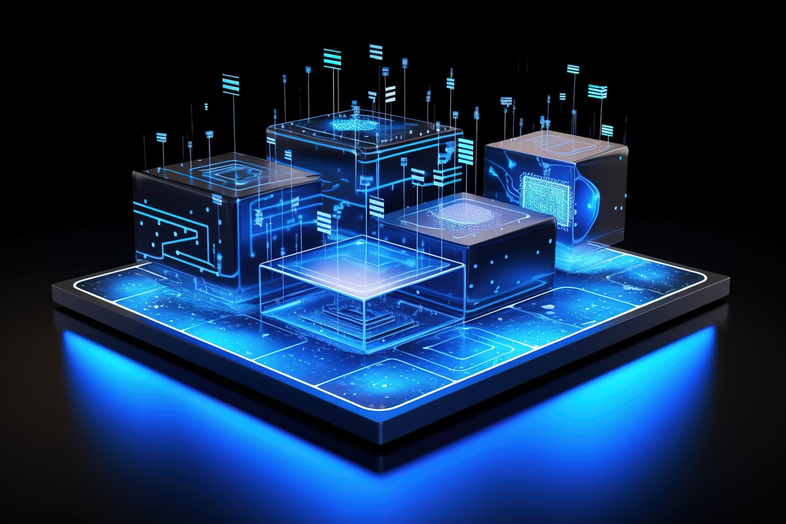 Abstract big data technology